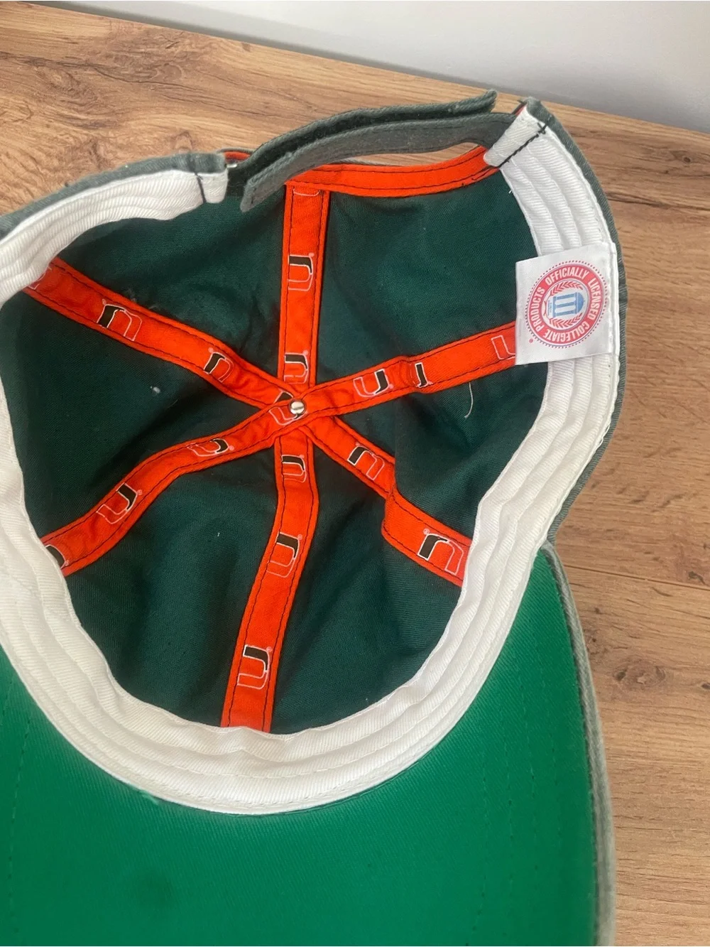 University of Miami Hurricanes baseball cap